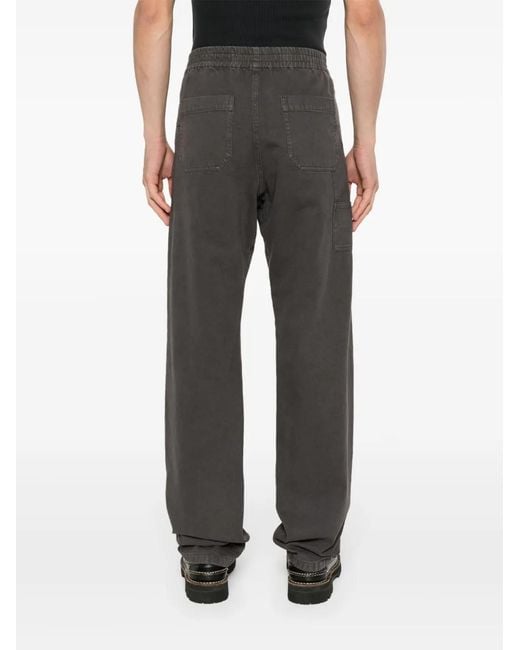 A.P.C. Gray Chuck Straight-Leg Trousers for men