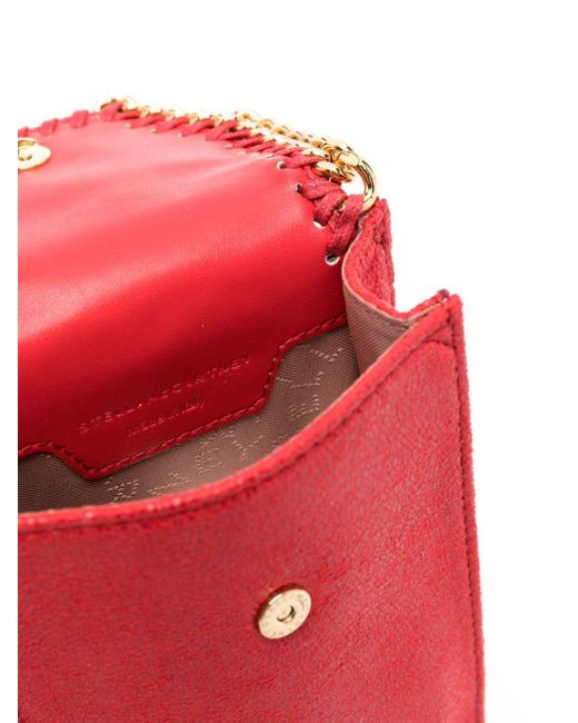 Stella McCartney Red Falabella Phone Pouch Cross Body Bag