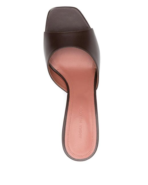 AMINA MUADDI Brown 70Mm Lupita Mules