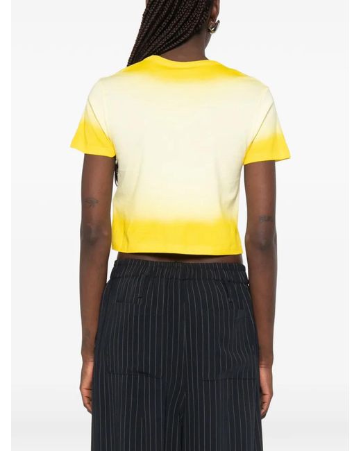 Gucci Yellow Logo Ombre T-Shirt