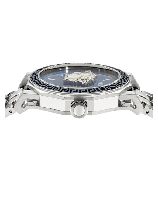 Versace Blue Medusa Deco 43Mm for men