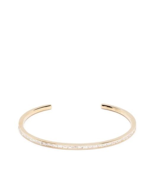 Anita Ko Natural 18Kt Baguette Diamond Cuff Bracelet