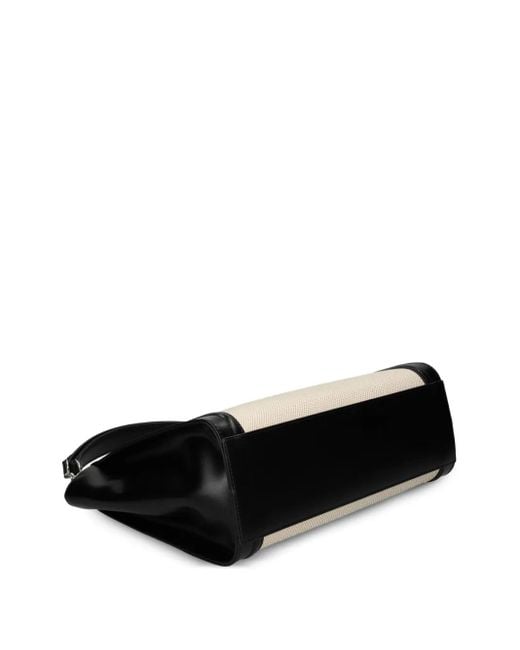 Love Moschino キャンバス ハンドバッグ Black