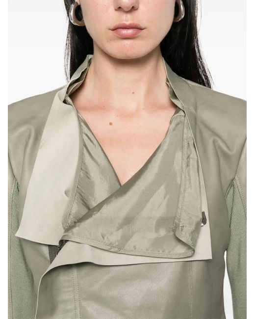 Rick Owens ライダースジャケット Green