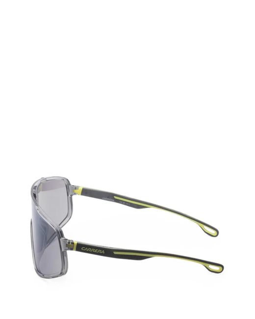 Carrera Gray Geometric-Frame Sunglasses