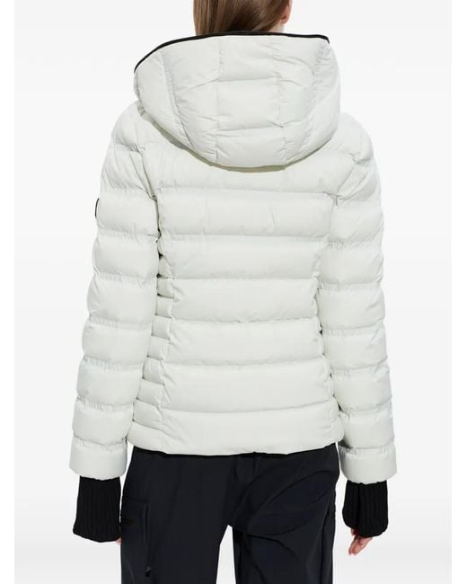 Moncler White "Alete" Jacket