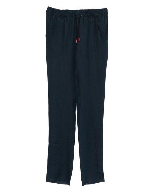 Pantalones Con Cordones En La Cintura Kiton de hombre de color Blue