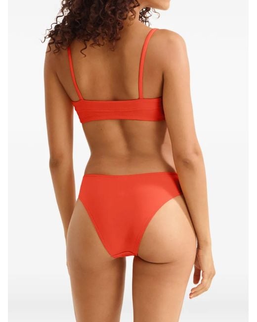 Eres Red Azur Bikini Top
