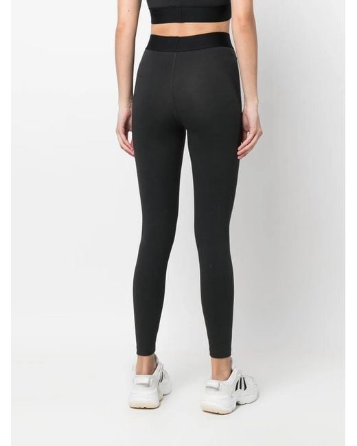 Fear Of God Black Logo-Waistband Leggings