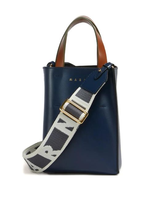Marni Blue Nano Museo Handtasche