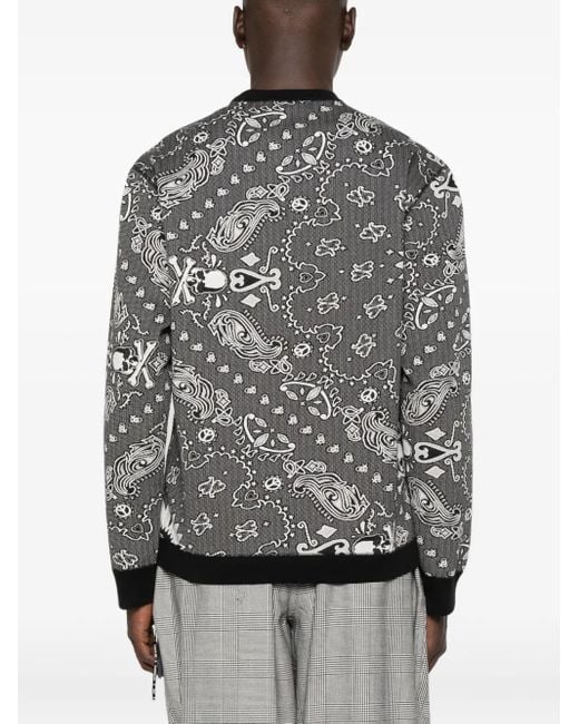Mastermind Japan Gray World Reversible T-Shirt for men
