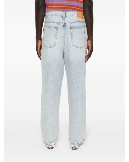 Haikure Blue Jo Stromboli Wide-leg Jeans for men