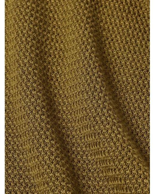 Zegna Green "Z Lux Leisurewear" Polo Shirt for men
