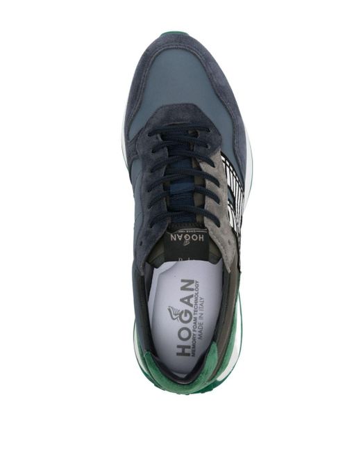 Sneakers H601 di Hogan in Green da Uomo