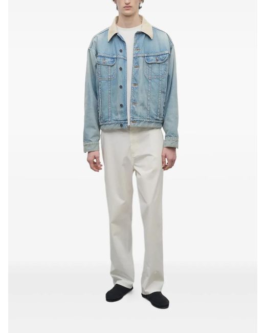 The Row White Sankuro Trousers for men