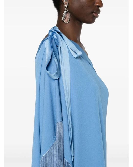 Taller Marmo Blue Aarons Maxi Kaftan Dress