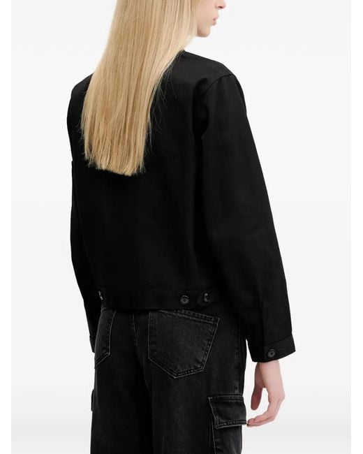 Dickies Black Zip Front Jacket