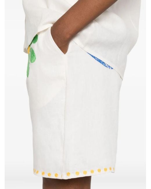 Pantalones cortos Sia Cala De La Cruz de color Blue