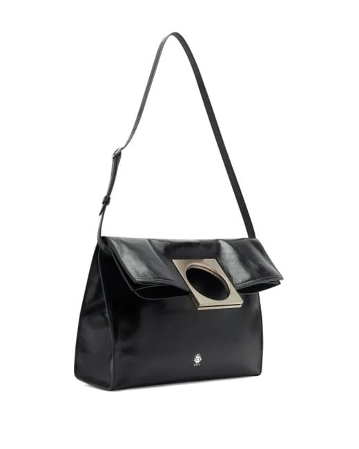 Bally Anni Opvouwbare Leren Shopper in het Black