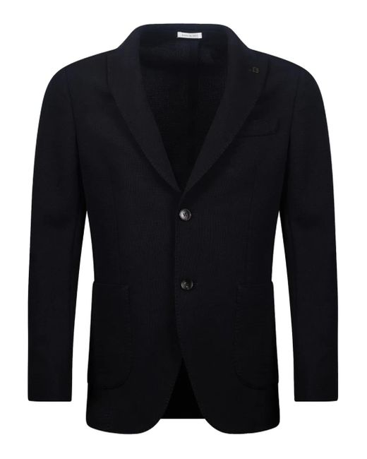 BRERAS Milano Blue Button Blazer for men