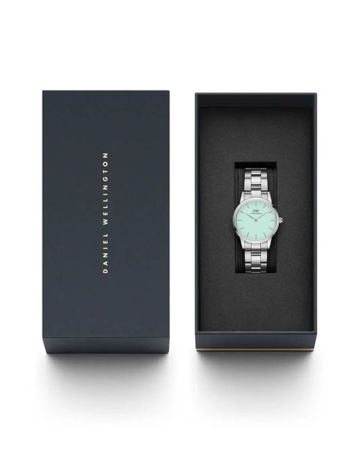 Daniel Wellington Green Iconic Link Mint 28Mm
