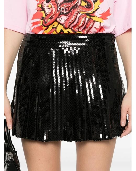 P.A.R.O.S.H. Black Miniskirt Clothing