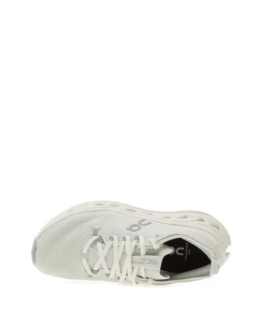 On Shoes White Baskets Cloudsurfer Max