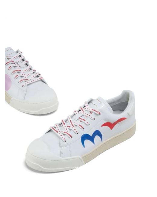 Marni Pink Duda Bumper Sneakers for men