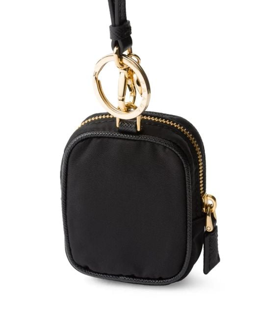 Prada Black Re-Edition 1978 Keychain