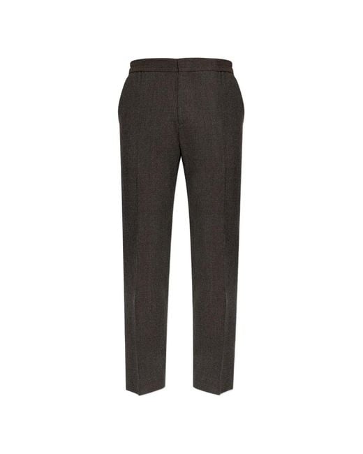 Paul Smith Black Pantalon À Motif Pied-De-Poule for men