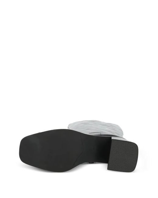 Mexx Black 70Mm Maya Block-Heel Knee-High Boots