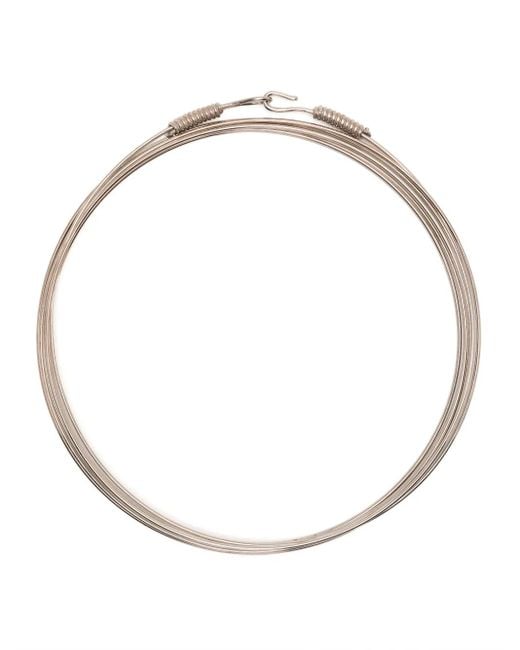 TAKAHIROMIYASHITA The Soloist Metallic Angel Hair Necklace
