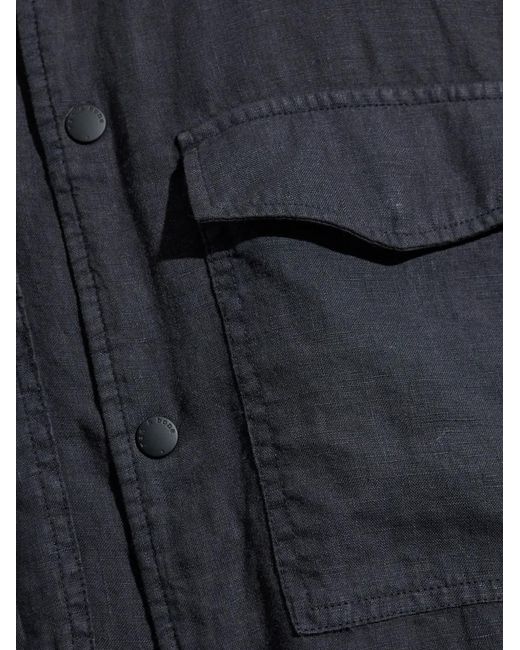 Rag & Bone Blue Linen Jacket for men