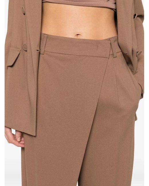 Carla G Brown Wrap-Design Pants