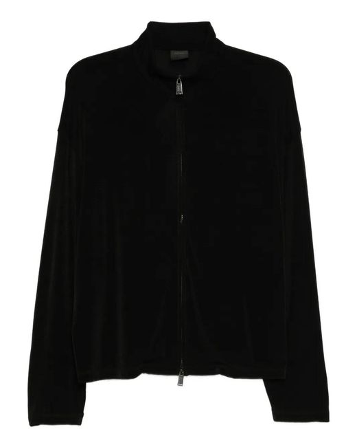 TEAM WANG design Black Acceptance Zip-Up Cardigan