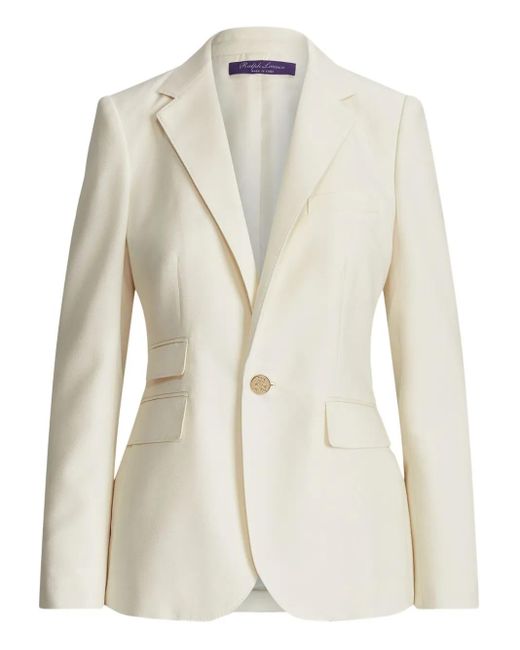 Ralph Lauren Colbert Met Knoopsluiting in het White