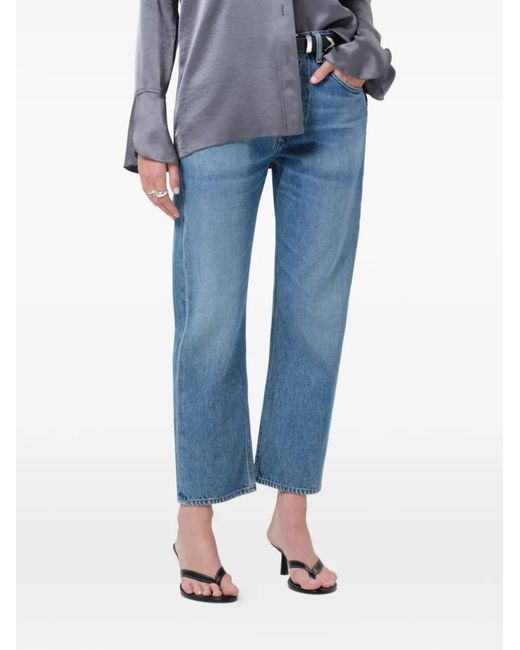 Citizens of Humanity Blue Winslow Boyfriend-Fit Jeans