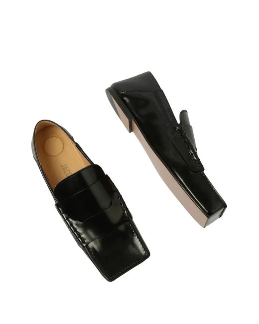 Jacquemus White Les Moccasins Carre Loafers
