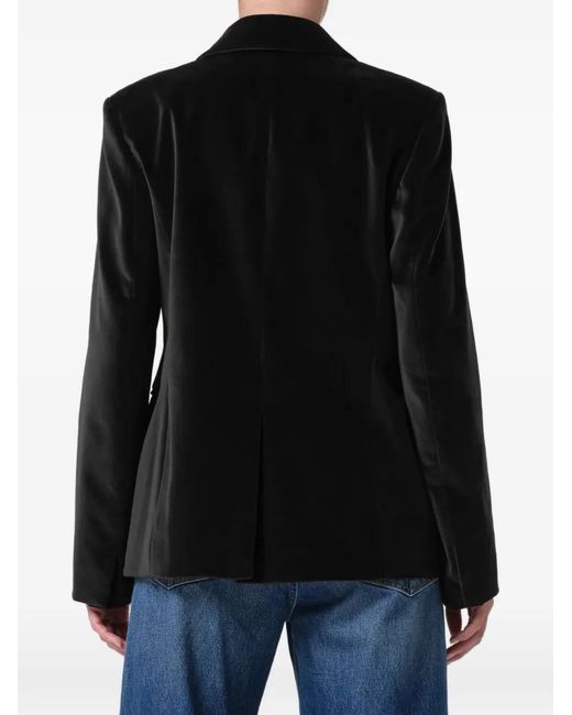 Citizens of Humanity Black Mattheau Velvet Blazer
