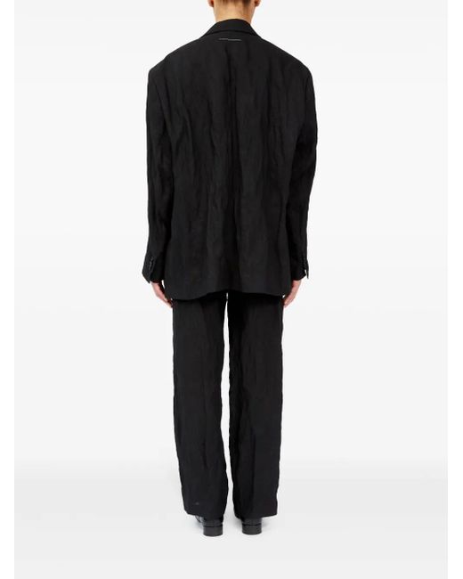 MM6 by Maison Martin Margiela シングルステッチ ジャケット Black