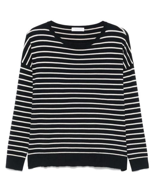 Majestic Filatures ストライプ トップ Black