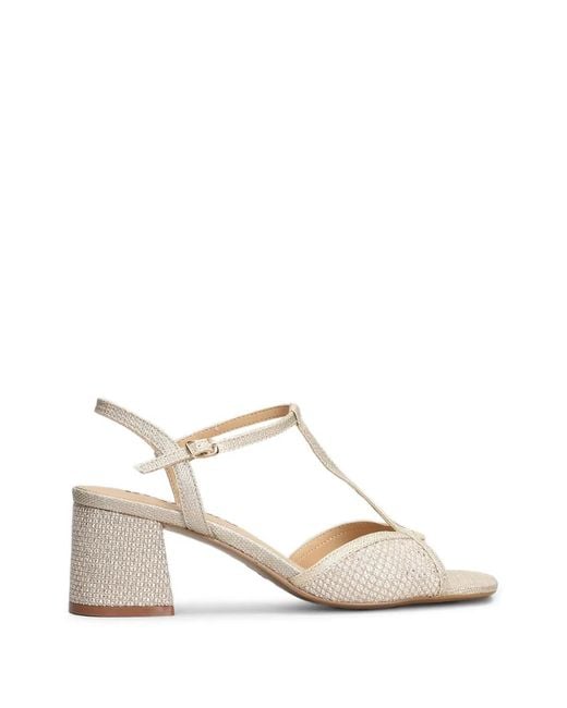 Bibi Lou White Maica Crystal-Embellished Sandals