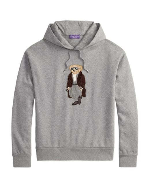 Ralph Lauren Polo Bear Hoodie XL グレー Ralph Lauren Polo Bear Hoodie in Grey for Men | Lyst Canada