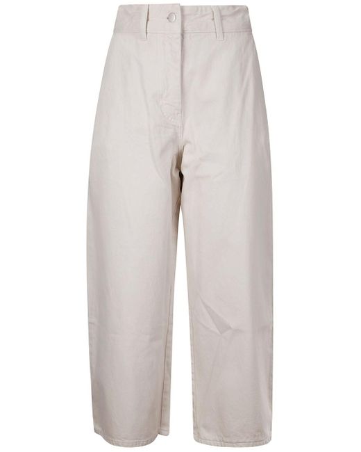 Studio Nicholson White Chalco Trousers