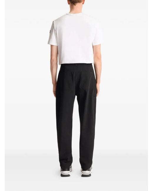 Fusalp Black Aventoz Cargo-Pockets Trousers for men