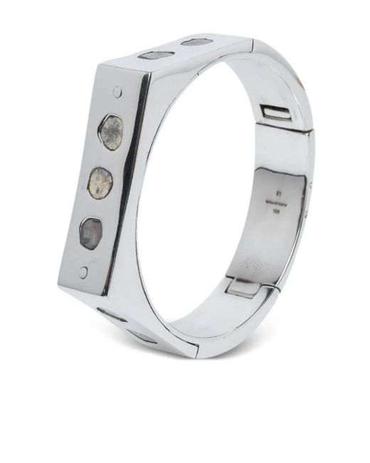 Parts Of 4 White Sistema V2 Diamond Bracelet