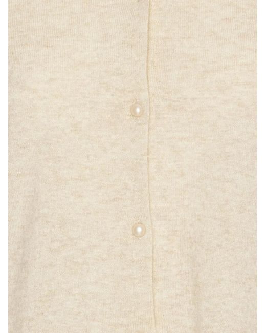 ROTATE BIRGER CHRISTENSEN White Polo-Collar Cardigan