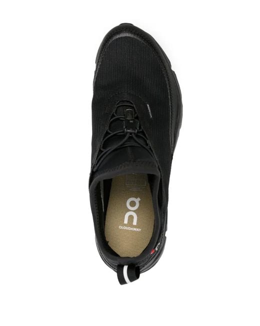 On Shoes Black Cloudaway Lace-up Sneakers - Women's - Fabric/rubber