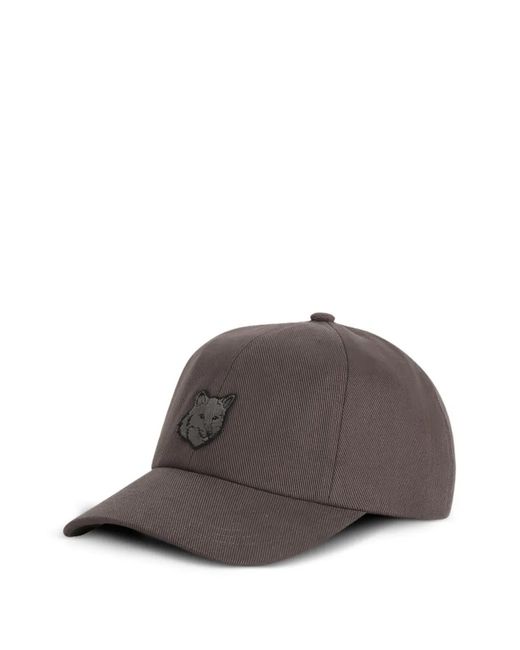 Maison Kitsuné Brown Fox Head Cap