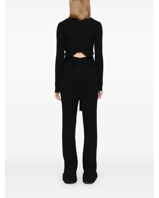 Twinset リボンディテール トップ Black